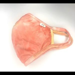 Orange Adult M Tie Dye Chic Facemask